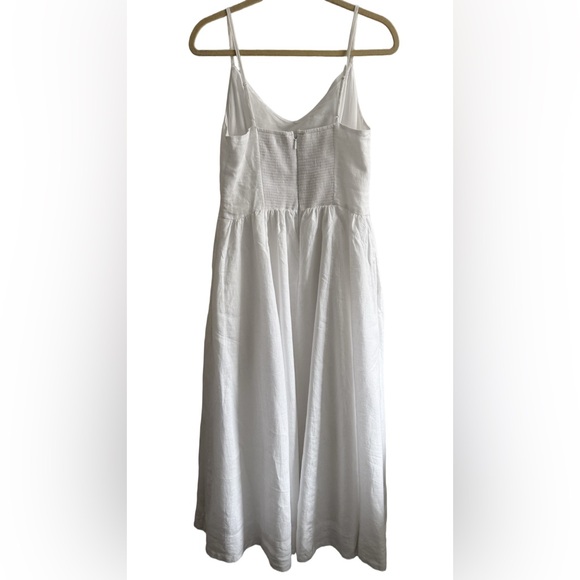 Babaton Technique 100% Linen white princess Dress from Aritzia US6 - Picture 10 of 13
